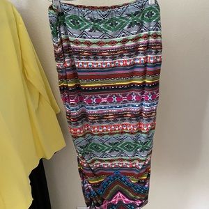 Body shape Long skirt